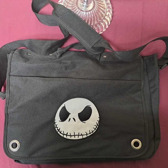 Nightmare Before Christmas Black Messenger Bag. - Picture 2 of 13